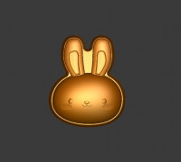 Hare Stl File 3D model