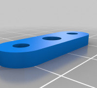 Simple Bltouch Spacers 3D model