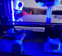 Mega S / I3 Mega Hot bed cable guide 3D model