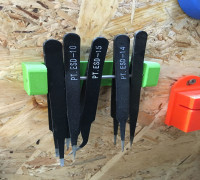 tweezers holder 3D model