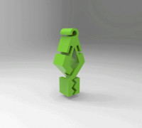 clothes peg 3D model