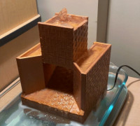 Zen Fountain 3D model