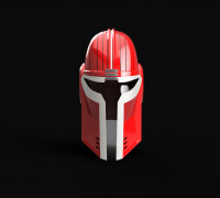 "TORO" custom Post Imperial Helmet 3D model