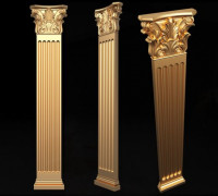 Column Capital 02 3D model