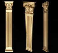 Column Capital 0703 3D model