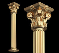 Column Capital 0604 3D model
