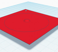 $0.05 3" x 3" Target 3D model