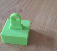 LEGO DUPLO HOOK BLOCK 3D model