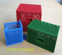 Storage box / Lattice box / Gitterbox 3D model