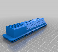 Gridfinity USB, SD card, Micro SD card holder 1x4 3D model