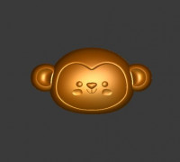 Monkey Stl File 3D model