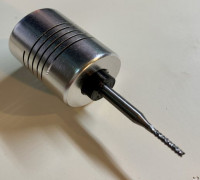 Coupling Adapter 8mm to 3mm 3D model