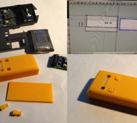 Garage remote control box 3D model