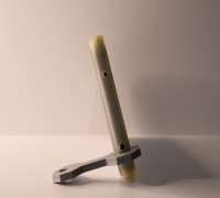 Smartphone Stand (Key Shaped) 3D model
