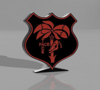 fireman's crest lamps 3D model
