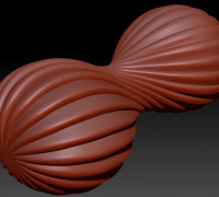 PILLAR SPIRAL CANDLE MOLD VERSION 2 3D model