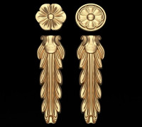 Corbel Carved 013 3D model