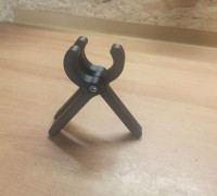 Mounting stand for bicycles 3D model