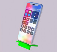 Super Simple Phone Holder 📱 3D model