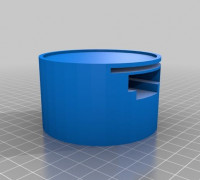 sensor holder - with line pair phantom slot 3D model