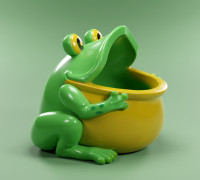 Frog Decor 3D model
