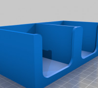 Tea Bag Caddy for Command Strip 3D model