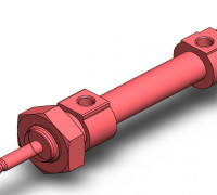 Pneumatic Piston 3D model