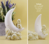 Moon Angel Lamp 3D model