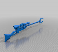Mandalorians gun 3D model