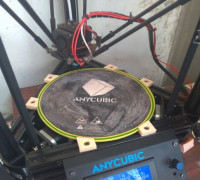 Anycubic bed holder (upgraded) 3D model