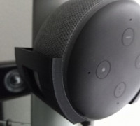 Echo Dot 3 (3rd Gen) - Wall mount 3D model