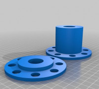 Anet E10 Spool Holder 3D model