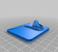 Tenor Sax Keychain 3D model