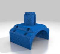 Quad Lock Mount 3D model