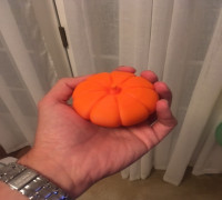 Festive Fall Pumpkin 3D model