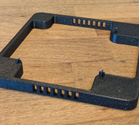 Intel 7th Generation NUC Spacer / Stacking Ring 3D model