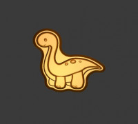 Brachiosaurus Stl File 3D model