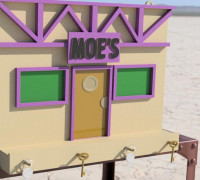 Moe's Taber Keyholder 3D model