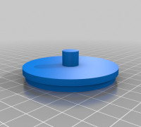Cotton pad container 3D model