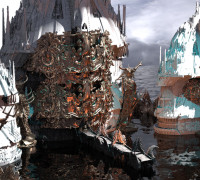 Ocean Master Tower Base 2 3D model
