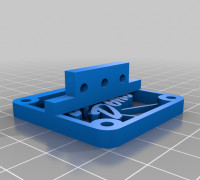 BL touch for volcano hotend 3D model