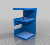 Support for power strip 3D model