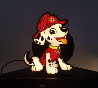 lamp marcus pat patrol 3D model