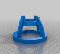 Display Stand for falcon 9 3D model