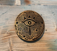 Zelda Drink Coaster 3D model
