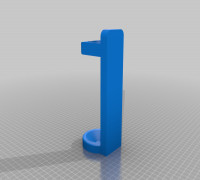 Halter für einen Milchaufschäumer 3D model