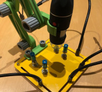 USB Microscope Third Hand Connector 3D model