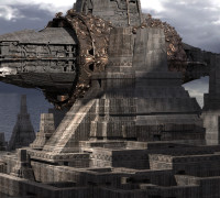 Aztec Ritual Mazes Hidden Temple dungeon 5 3D model