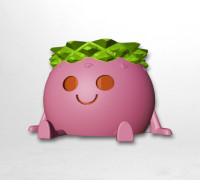 Cantik Flower Pot 3D model