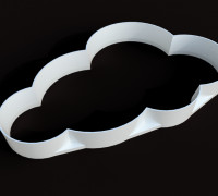 Cookie cutter 3D model